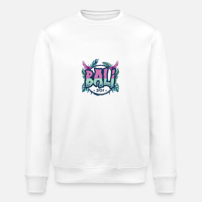 Vacances Bali 2024 - Sweat bio ROLLER Stanley/Stella Unisexe - blanc