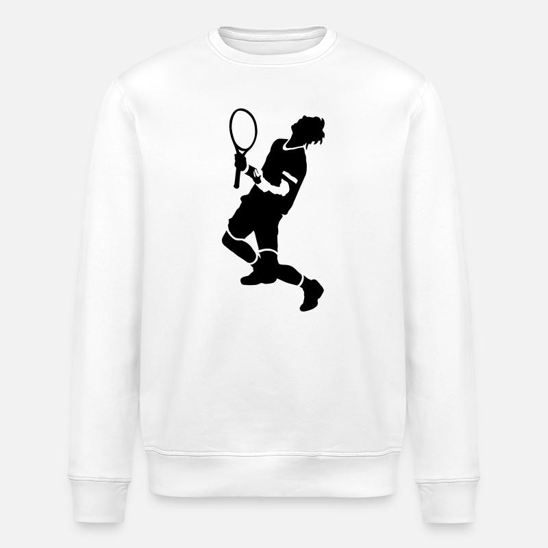 Tennis - Stanley/Stella Unisex Bio-Sweatshirt ROLLER - Weiß