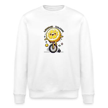 Lemon Aid - Stanley/Stella Unisex Bio-Sweatshirt ROLLER - Weiß - Vorne - Nik (191cm)
