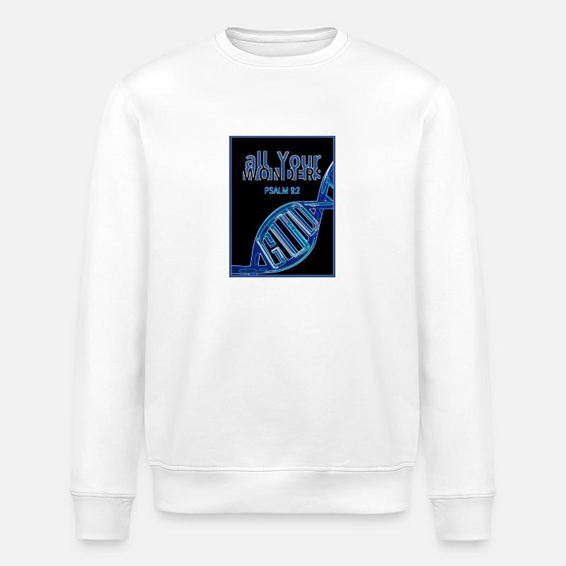 toutes VOS merveilles ADN - Sweat bio ROLLER Stanley/Stella Unisexe - blanc