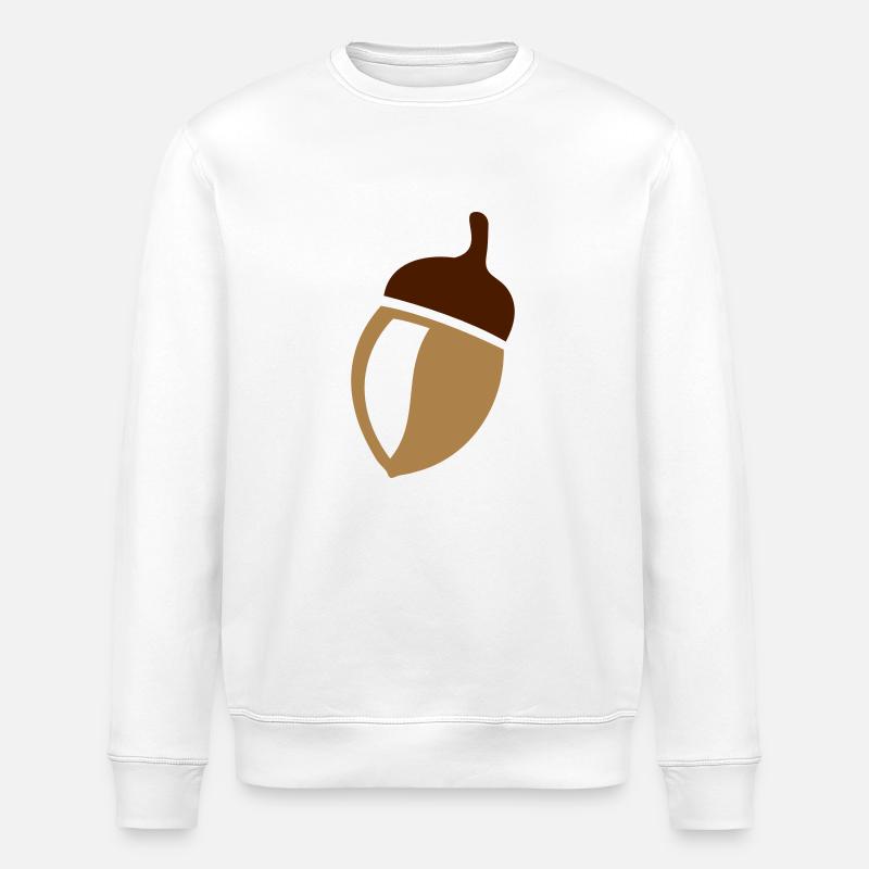 Eichel - Stanley/Stella Unisex Bio-Sweatshirt ROLLER - Weiß