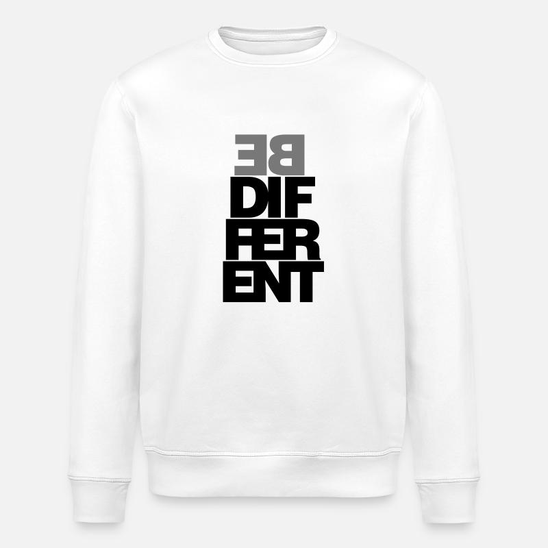 Be different - Stanley/Stella Unisex Bio-Sweatshirt ROLLER - Weiß