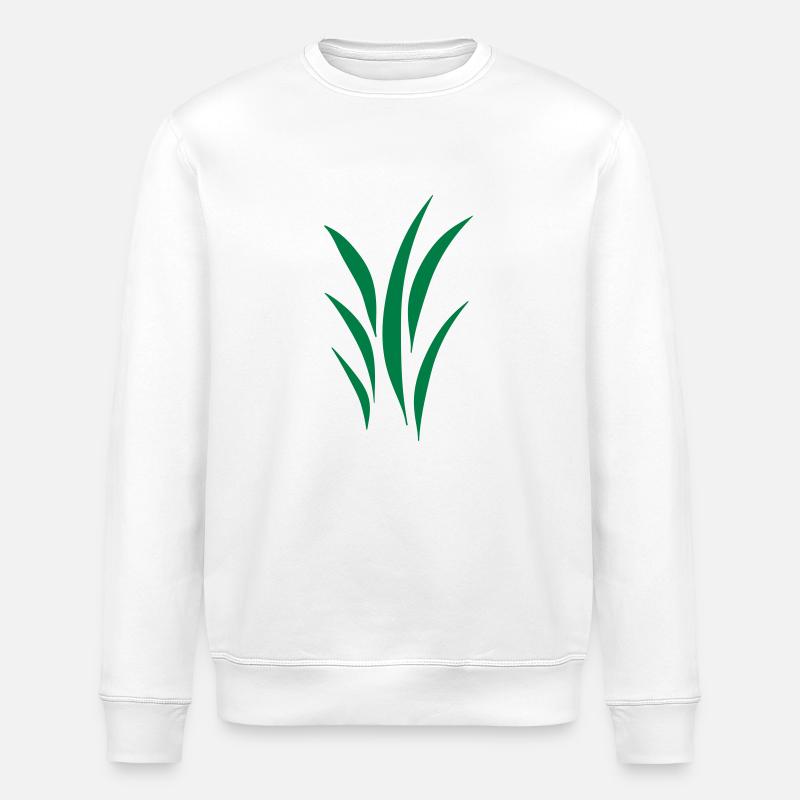 Rasen - Stanley/Stella Unisex Bio-Sweatshirt ROLLER - Weiß