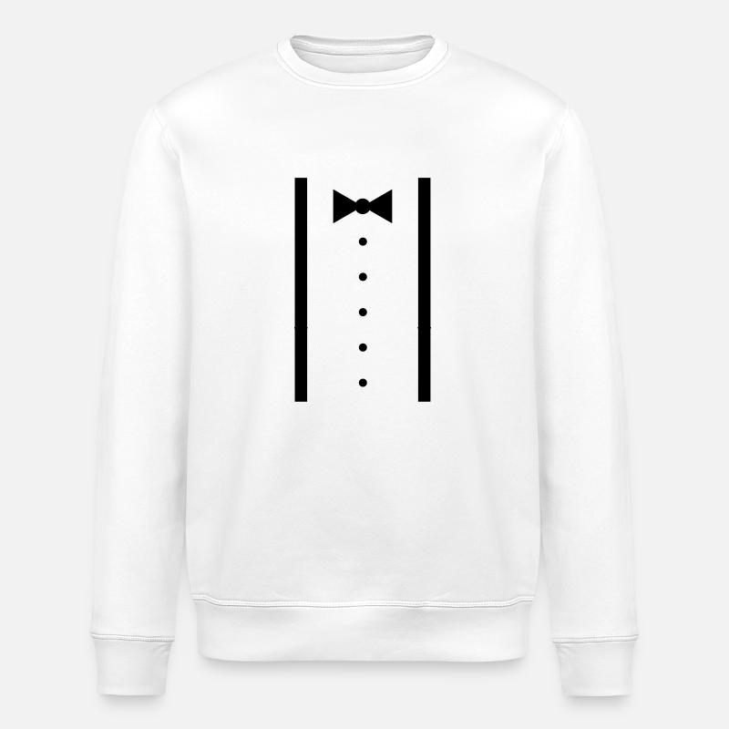 Hosenträger - Stanley/Stella Unisex Bio-Sweatshirt ROLLER - Weiß