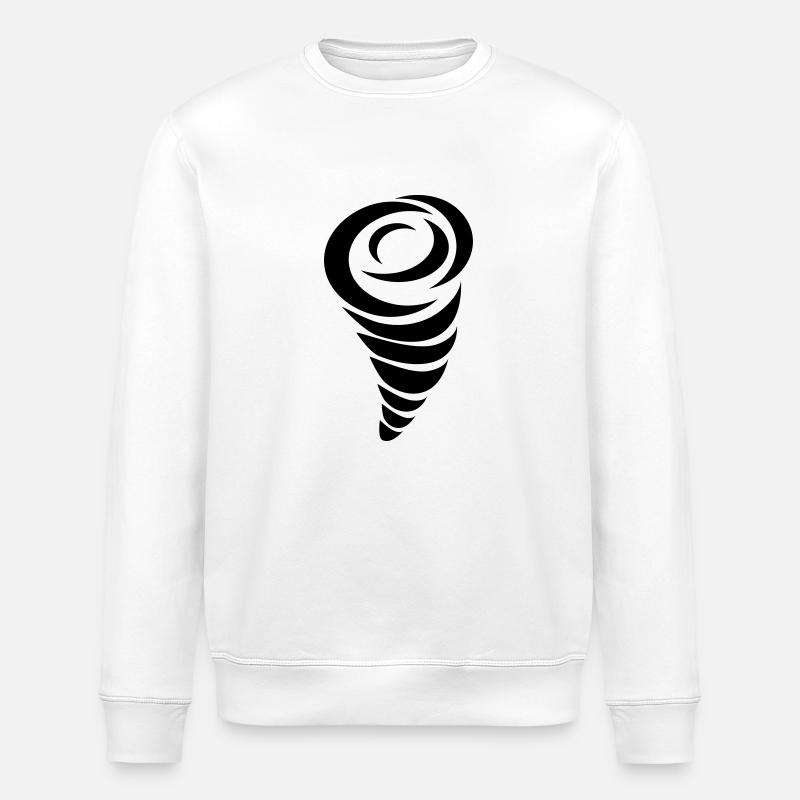 Cyclone - Sweat bio ROLLER Stanley/Stella Unisexe - blanc