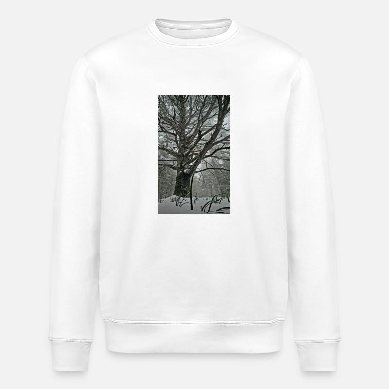 Rêve de la forêt - Sweat bio ROLLER Stanley/Stella Unisexe - blanc
