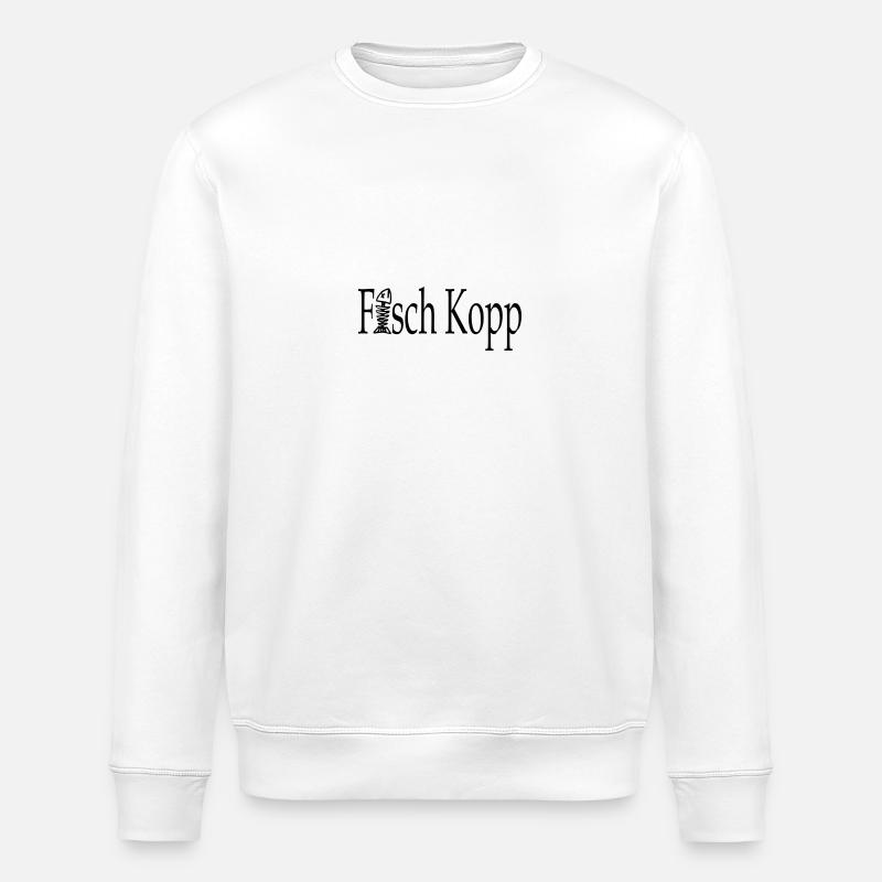 Fisch Kopp - Stanley/Stella Unisex Bio-Sweatshirt ROLLER - Weiß