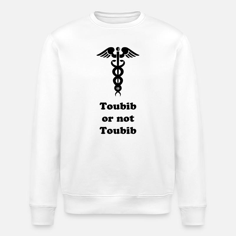 Toubib or not toubib ? - Sweat bio ROLLER Stanley/Stella Unisexe - blanc