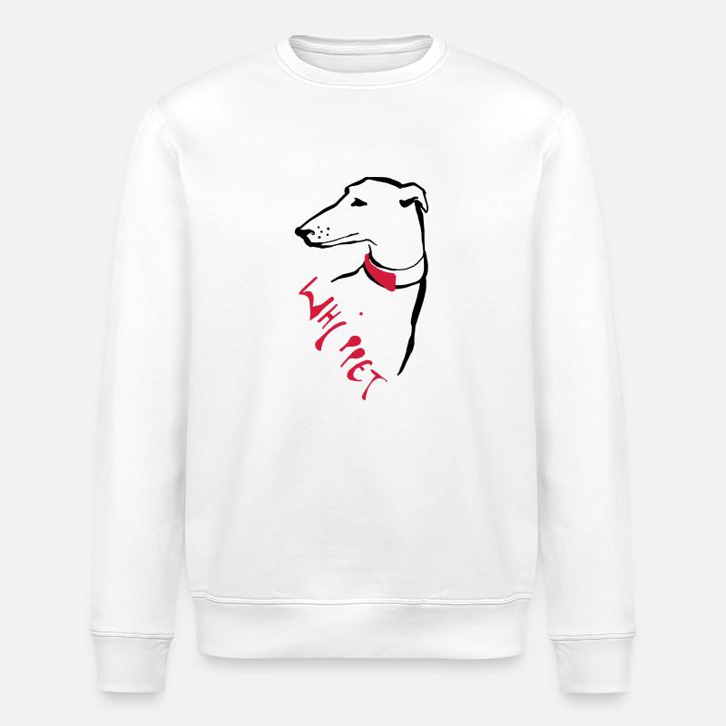Whippet - Stanley/Stella Unisex Bio-Sweatshirt ROLLER - Weiß