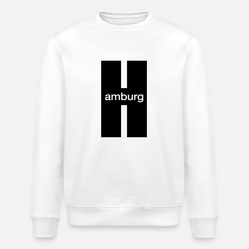 Hambourg - Sweat bio ROLLER Stanley/Stella Unisexe - blanc