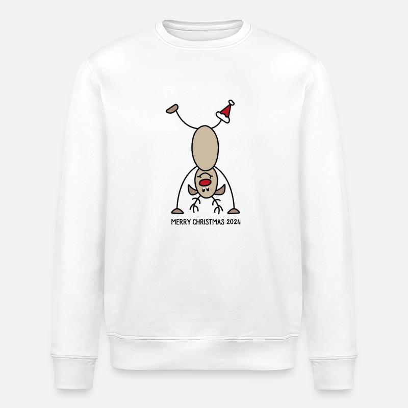 Noël 2024 - Sweat bio ROLLER Stanley/Stella Unisexe - blanc