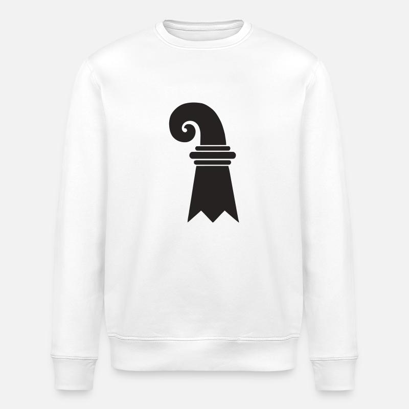 Baslerstab - Stanley/Stella Unisex Bio-Sweatshirt ROLLER - Weiß