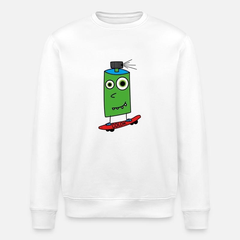 Conseil pulvérisateur - Sweat bio ROLLER Stanley/Stella Unisexe - blanc
