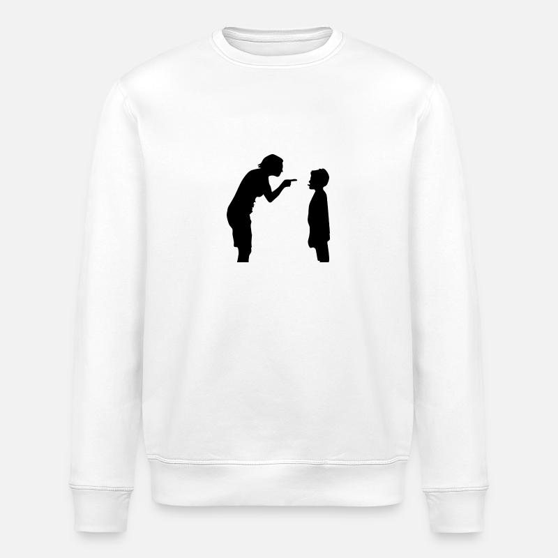 Schimpfen - Stanley/Stella Unisex Bio-Sweatshirt ROLLER - Weiß