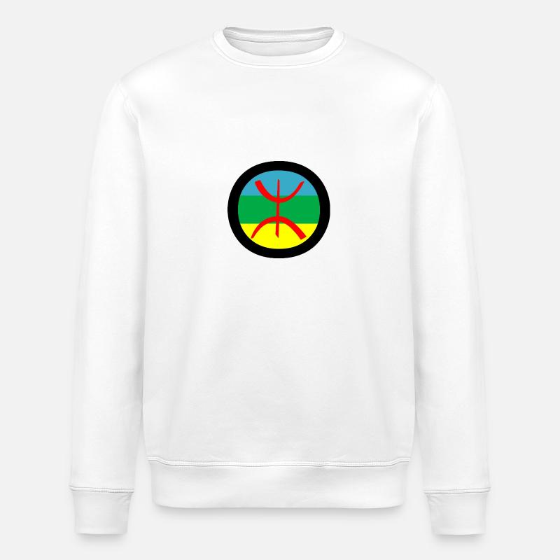 Amazigh - Sweat bio ROLLER Stanley/Stella Unisexe - blanc