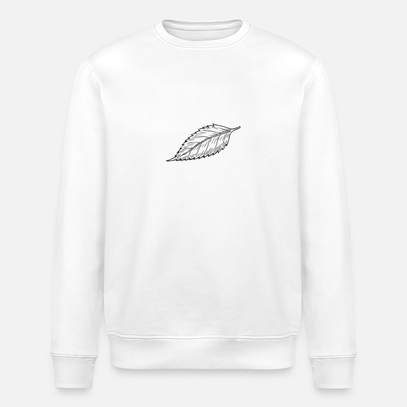 Blatt - Stanley/Stella Unisex Bio-Sweatshirt ROLLER - Weiß