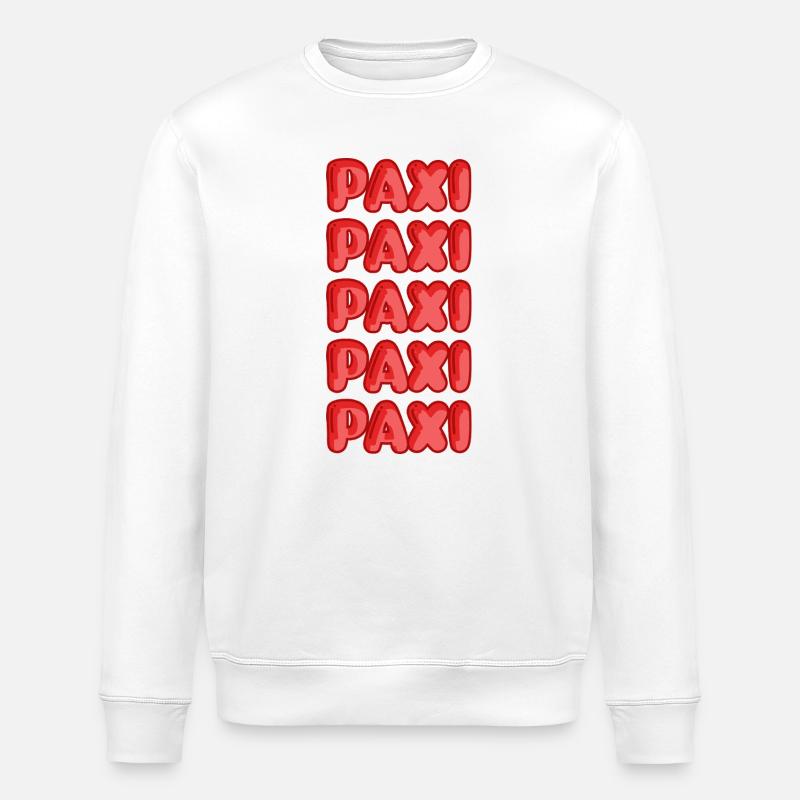 Paxi als Tauchen - Stanley/Stella Unisex Bio-Sweatshirt ROLLER - Weiß