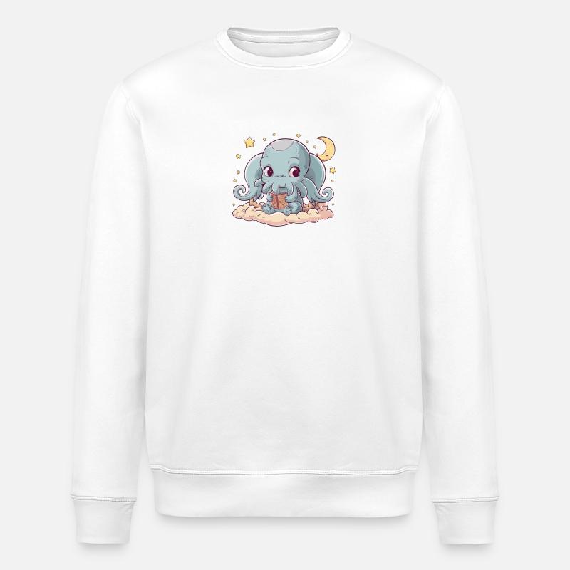 Mignon Dreamland Cthulhu - Sweat bio ROLLER Stanley/Stella Unisexe - blanc