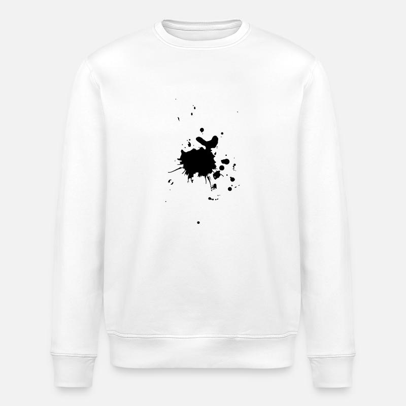 Paintball1 - Stanley/Stella Unisex Bio-Sweatshirt ROLLER - Weiß