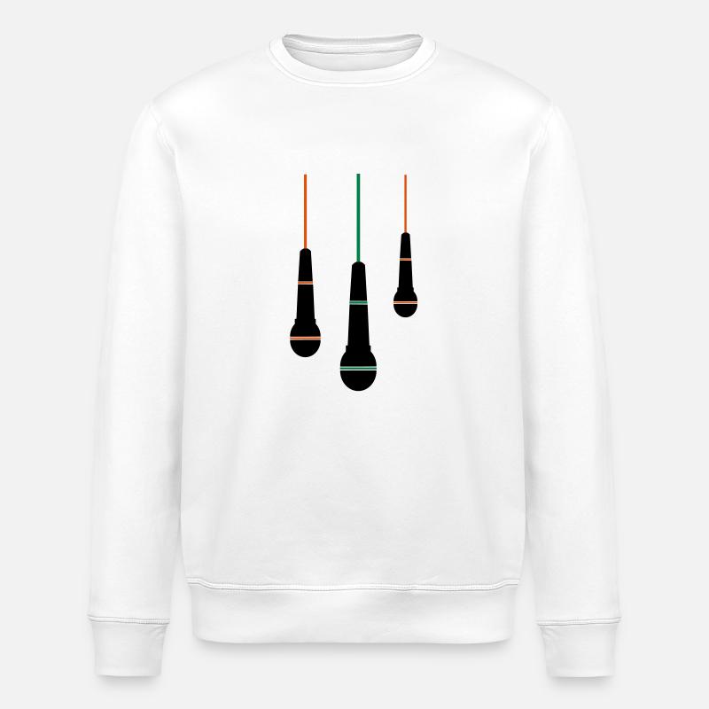 Mikros - Stanley/Stella Unisex Bio-Sweatshirt ROLLER - Weiß