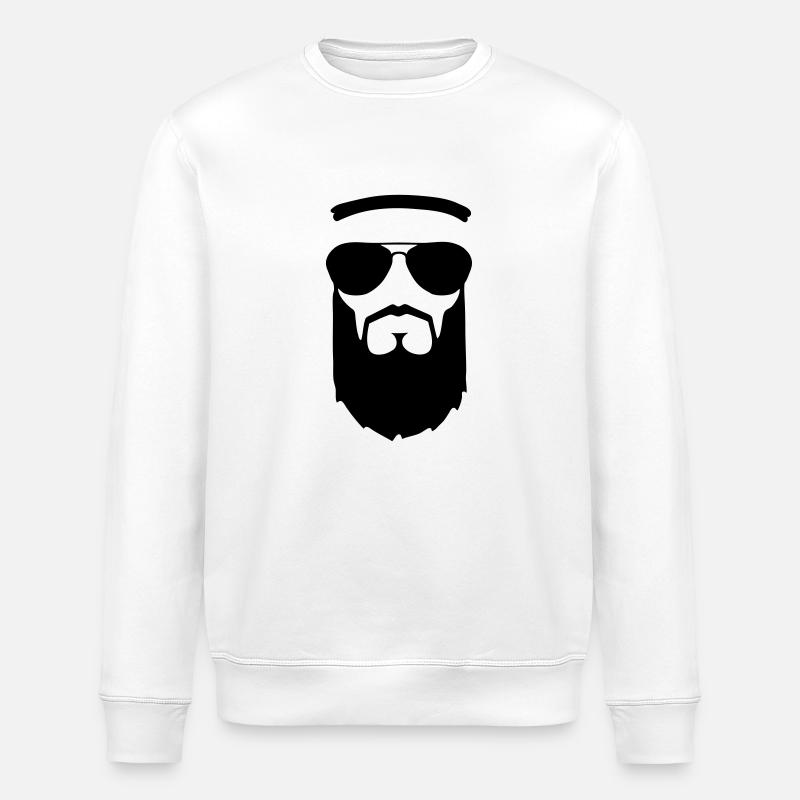 emir arabe - Sweat bio ROLLER Stanley/Stella Unisexe - blanc