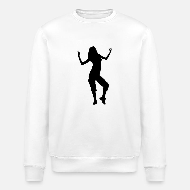 dancing - Stanley/Stella Unisex Bio-Sweatshirt ROLLER - Weiß