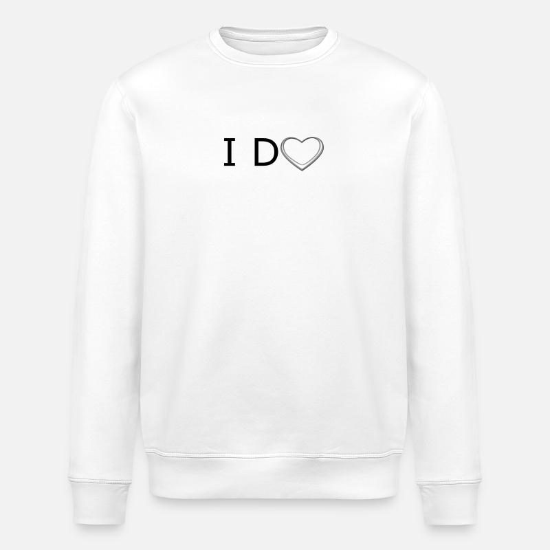 I do - Stanley/Stella Unisex Bio-Sweatshirt ROLLER - Weiß