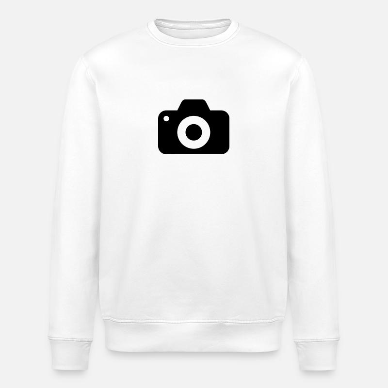 Kamera - Stanley/Stella Unisex Bio-Sweatshirt ROLLER - Weiß