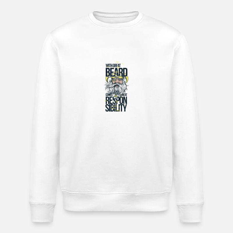 shirt, conception, t-shirt - Sweat bio ROLLER Stanley/Stella Unisexe - blanc