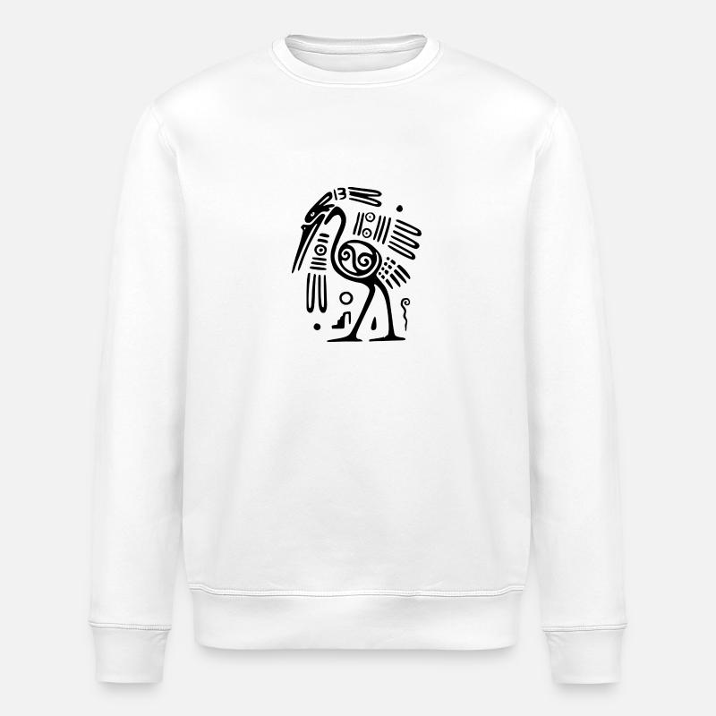Expérience Voyage Ethno - Sweat bio ROLLER Stanley/Stella Unisexe - blanc