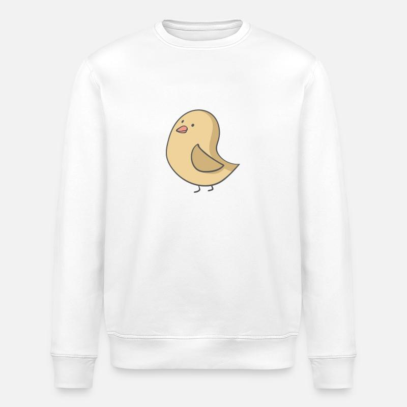 Oiseau - Sweat bio ROLLER Stanley/Stella Unisexe - blanc