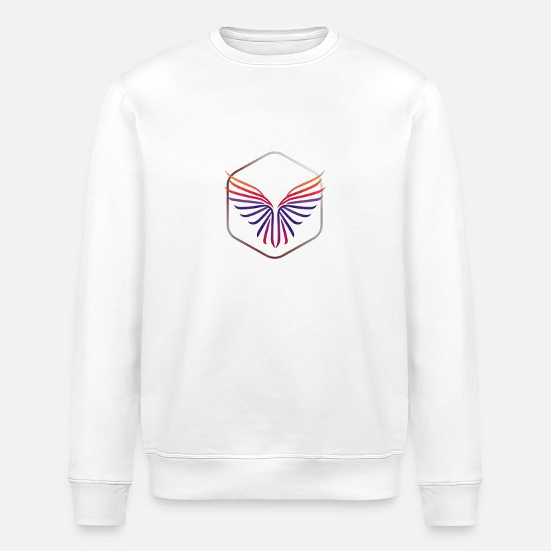 Freiheit - Stanley/Stella Unisex Bio-Sweatshirt ROLLER - Weiß