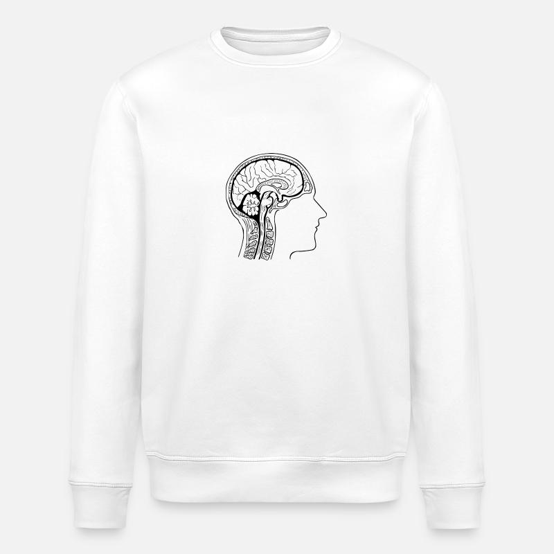 anatomie - Sweat bio ROLLER Stanley/Stella Unisexe - blanc