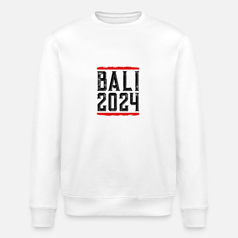 Bali 2024 - Stanley/Stella Unisex Bio-Sweatshirt ROLLER - Weiß