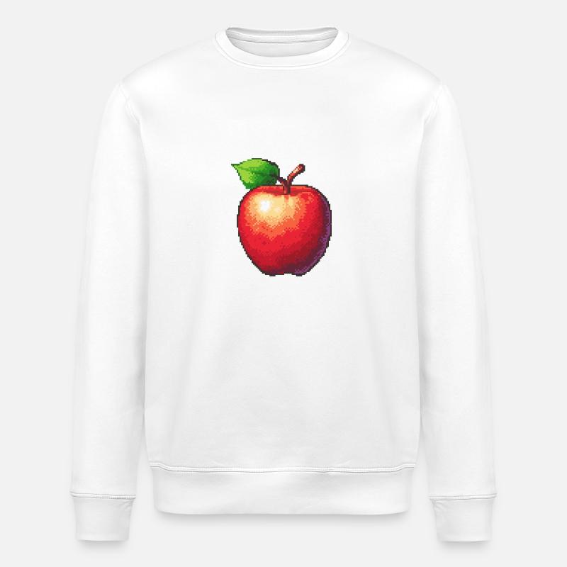 Apple Pixel Gamer - Sweat bio ROLLER Stanley/Stella Unisexe - blanc