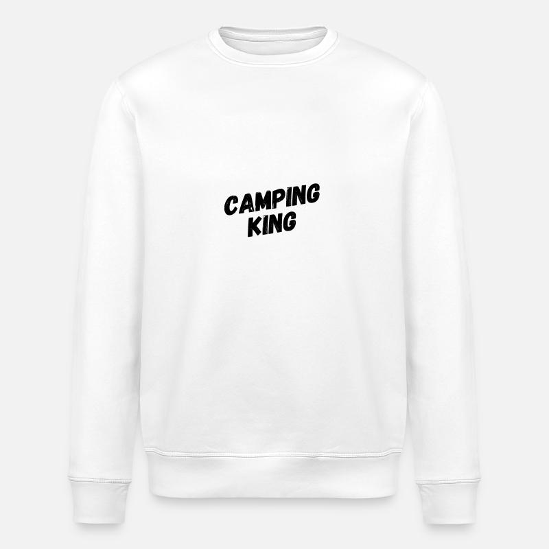 Camping roi - Sweat bio ROLLER Stanley/Stella Unisexe - blanc
