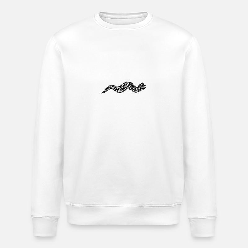 Expérience Voyage Ethno - Sweat bio ROLLER Stanley/Stella Unisexe - blanc