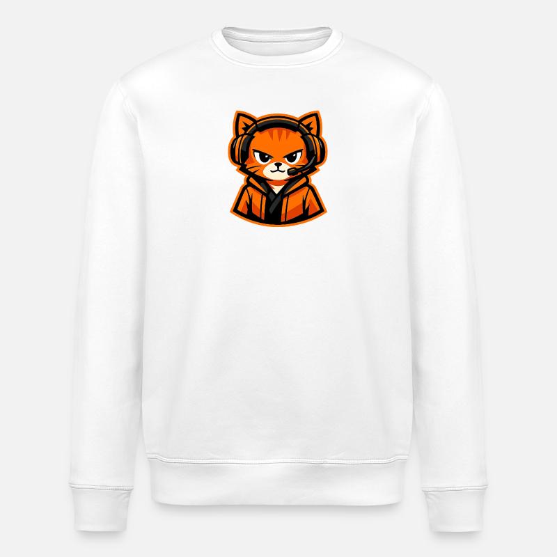 Lucapi1985 - Stanley/Stella Unisex Bio-Sweatshirt ROLLER - Weiß