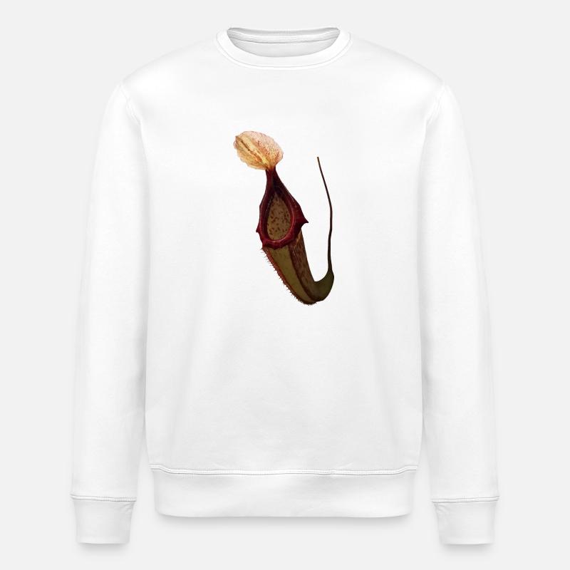 Nepenthes x miranda - Stanley/Stella Unisex Bio-Sweatshirt ROLLER - Weiß