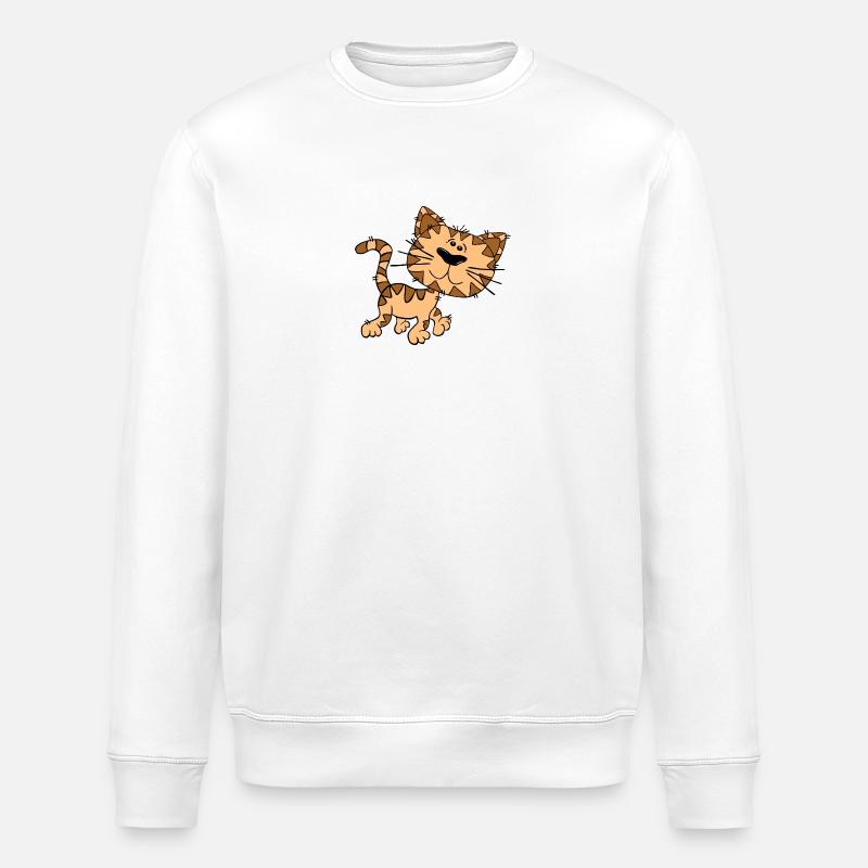 chats - Sweat bio ROLLER Stanley/Stella Unisexe - blanc
