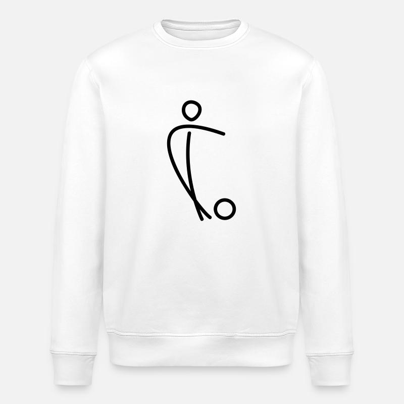 Fussball - Stanley/Stella Unisex Bio-Sweatshirt ROLLER - Weiß