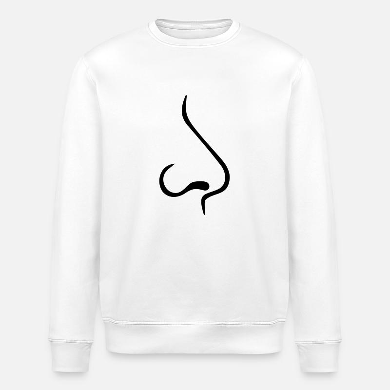 Nez - Sweat bio ROLLER Stanley/Stella Unisexe - blanc