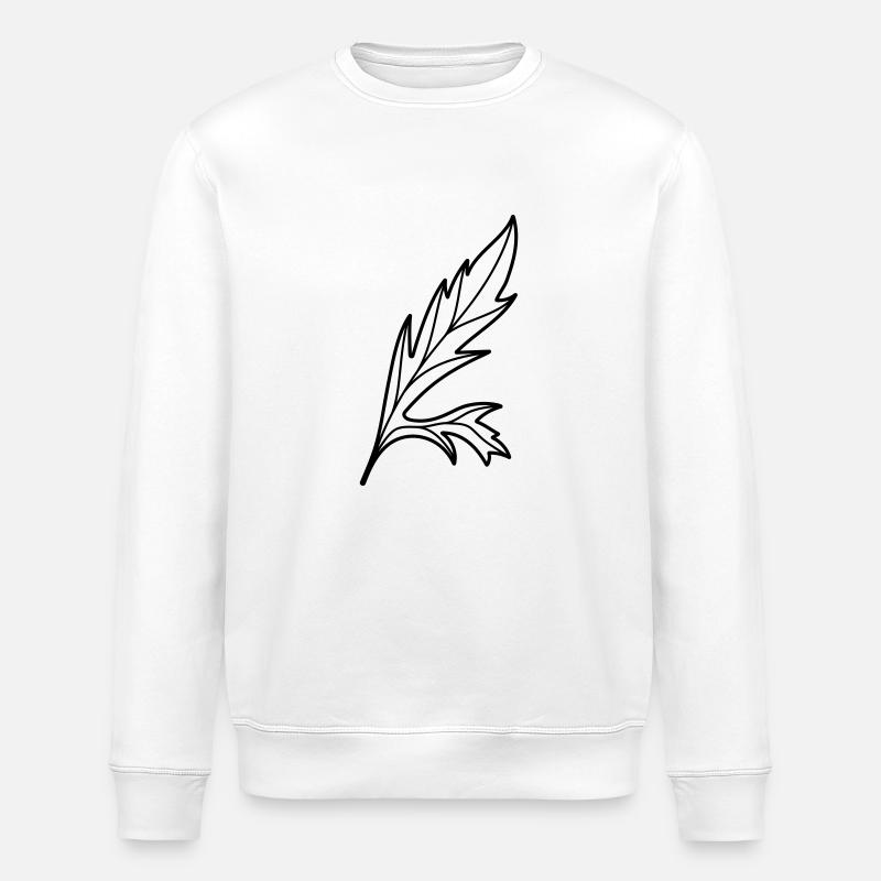 Fleur de pavot - Sweat bio ROLLER Stanley/Stella Unisexe - blanc