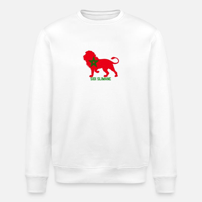 SIDI SLIMANE - Sweat bio ROLLER Stanley/Stella Unisexe - blanc