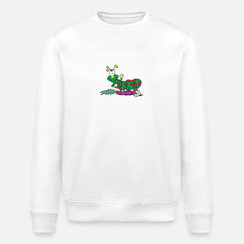 insek 119 - Stanley/Stella Unisex Bio-Sweatshirt ROLLER - Weiß