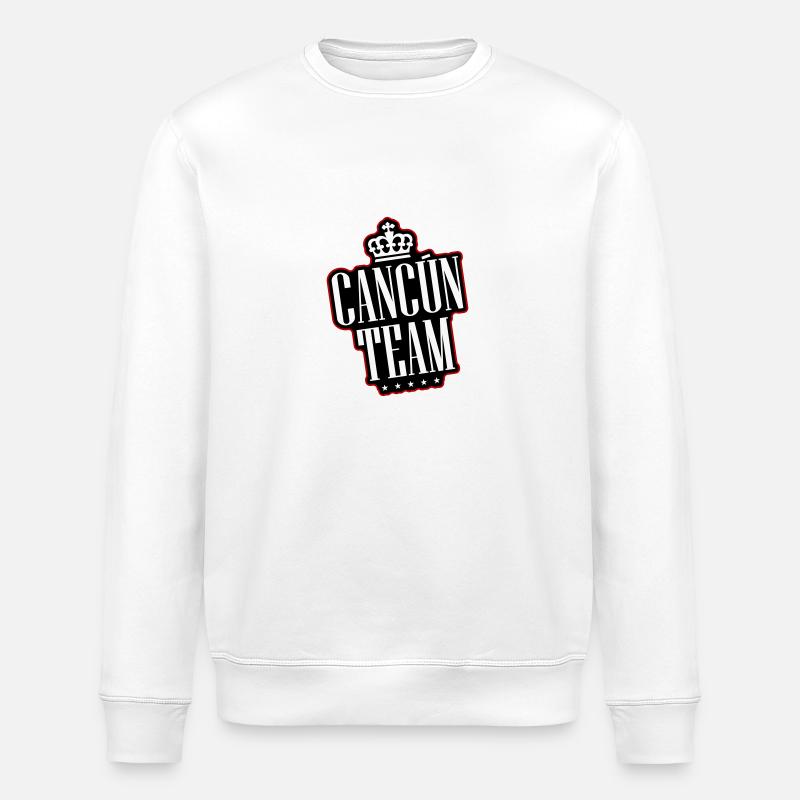 Cancun Team - Stanley/Stella Unisex Bio-Sweatshirt ROLLER - Weiß