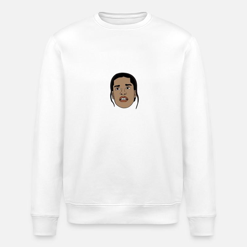 Pretty Flacko - Stanley/Stella Unisex Bio-Sweatshirt ROLLER - Weiß