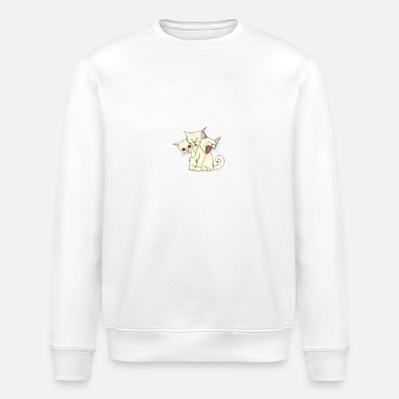 CATS | HYDRA - Stanley/Stella Unisex Bio-Sweatshirt ROLLER - Weiß