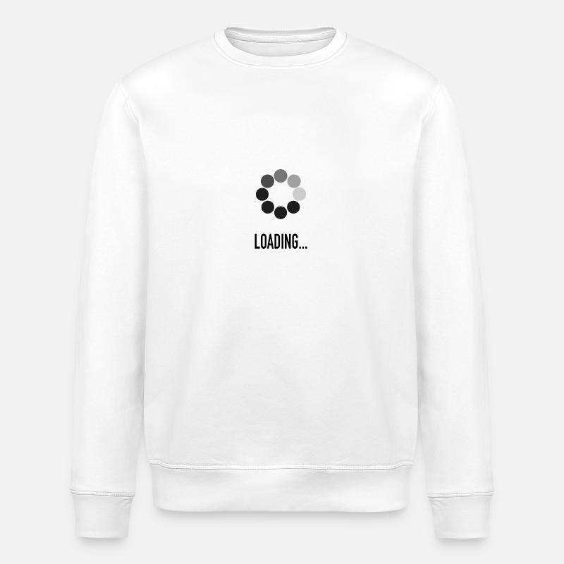 LOADING ... - Stanley/Stella ROLLER Unisex Organic Sweatshirt - white