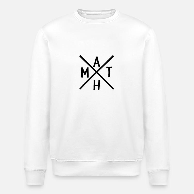 Maths - Sweat bio ROLLER Stanley/Stella Unisexe - blanc